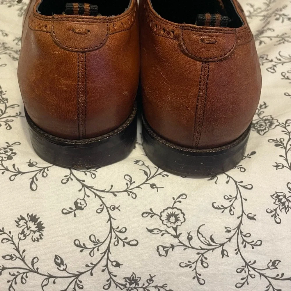 Cole Haan Tan Leather Men's Oxfords